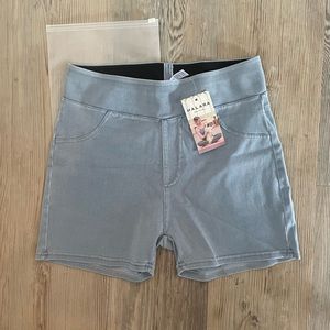 NWT HalaraMagic Denim Stretch shorts